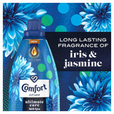 GETIT.QA- Qatar’s Best Online Shopping Website offers COMFORT ULTIMATE CARE CONCENTRATED FABRIC SOFTENER IRIS & JASMINE 1.5 LITRE
 at the lowest price in Qatar. Free Shipping & COD Available!