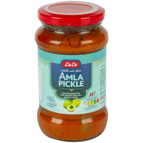 GETIT.QA- Qatar’s Best Online Shopping Website offers LULU AMLA PICKLE 400G at the lowest price in Qatar. Free Shipping & COD Available!