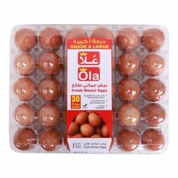 Ola Brown Eggs Large 30 pcs
