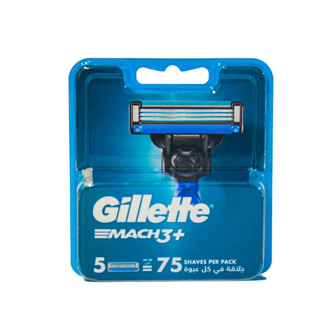 GETIT.QA- Qatar’s Best Online Shopping Website offers GILLETTE MACH3+ BLADES 5 PCS at the lowest price in Qatar. Free Shipping & COD Available!