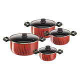 GETIT.QA- Qatar’s Best Online Shopping Website offers TEFAL COOKWARE SET 8PCS G6 TEMPO FLAME C3079082 at the lowest price in Qatar. Free Shipping & COD Available!