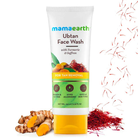 GETIT.QA- Qatar’s Best Online Shopping Website offers MAMAEARTH UBTAN FACE WASH FOR TAN REMOVAL 100 ML at the lowest price in Qatar. Free Shipping & COD Available!