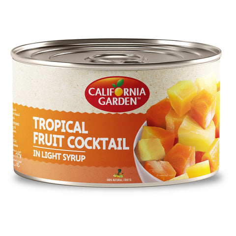 California Garden Canned Tropical Fruit Cocktail In Light Syrup 227 g