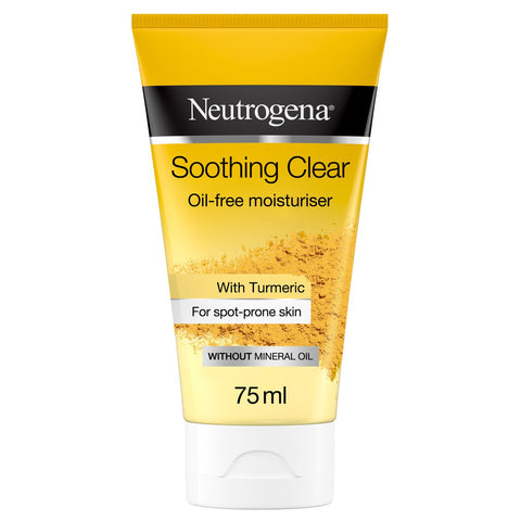 GETIT.QA- Qatar’s Best Online Shopping Website offers NEUTROGENA SOOTHING CLEAR TURMERIC OIL MOISTURIZER-- 75 ML at the lowest price in Qatar. Free Shipping & COD Available!