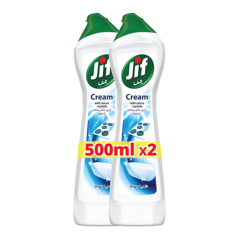 Jif Cream Cleaner Original Value Pack 2 x 500 ml