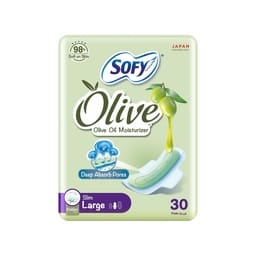 Sofy Olive Sanitary Pads Slim Large 30 pcs