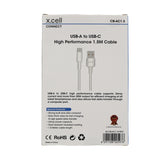 GETIT.QA- Qatar’s Best Online Shopping Website offers X.CELL TYPE C-USB CABLE CB-AC1.5 WHITE at the lowest price in Qatar. Free Shipping & COD Available!