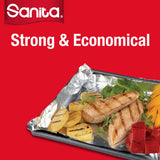 GETIT.QA- Qatar’s Best Online Shopping Website offers SANITA ECO PACK ALUMINUM FOIL 30CM 1PC at the lowest price in Qatar. Free Shipping & COD Available!