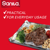 GETIT.QA- Qatar’s Best Online Shopping Website offers SANITA ECO PACK ALUMINUM FOIL 30CM 1PC at the lowest price in Qatar. Free Shipping & COD Available!