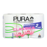 GETIT.QA- Qatar’s Best Online Shopping Website offers PURA TOILET ROLL CLASSICA 2PLY 6 ROLLS at the lowest price in Qatar. Free Shipping & COD Available!