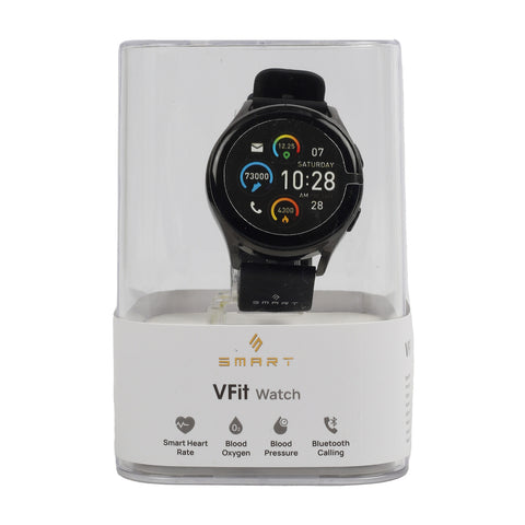 GETIT.QA- Qatar’s Best Online Shopping Website offers SMART VFIT CALLING SMART WATCH SWBT01 BLACK at the lowest price in Qatar. Free Shipping & COD Available!