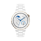 GETIT.QA- Qatar’s Best Online Shopping Website offers HUAWEI GT3 PRO FRIGGA GOLD BEZEL WITH WHITE CERAMIC STRAP (HUW-GT3PRO-FRIGGA-GLD) at the lowest price in Qatar. Free Shipping & COD Available!