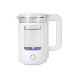 Ikon 1.5L Electric Glass Kettle, White, IK-GK220 - GETIT.QA