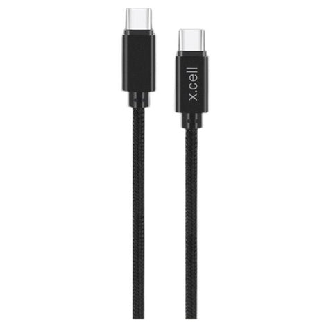 GETIT.QA- Qatar’s Best Online Shopping Website offers X.CELL USB TYPE-C TO TYPE-C CABLE CB-220CC 1 METER at the lowest price in Qatar. Free Shipping & COD Available!