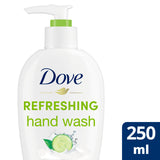 GETIT.QA- Qatar’s Best Online Shopping Website offers DOVE CUCUMBER AND GREEN TEA HANDWASH 250 ML at the lowest price in Qatar. Free Shipping & COD Available!