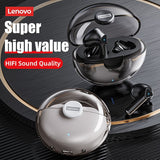 GETIT.QA- Qatar’s Best Online Shopping Website offers LENOVO LP80 TRUE WIRELESS HEADPHONES TWS EARBUDS BLUETOOTH5.0 ERGONOMIC DESIGN WHITE at the lowest price in Qatar. Free Shipping & COD Available!