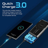 GETIT.QA- Qatar’s Best Online Shopping Website offers PROMATE SUPERCHARGE MAGSAFE WIRELESS CHARGING POWER BANK 10000MAH POWERMAG-10PRO at the lowest price in Qatar. Free Shipping & COD Available!