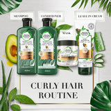 GETIT.QA- Qatar’s Best Online Shopping Website offers HERBAL ESSENCES SULFATE-FREE POTENT ALOE + AVOCADO OIL HAIR CONDITIONER FOR CURL HYDRATION AND MOISTURIZING-- 400 ML at the lowest price in Qatar. Free Shipping & COD Available!