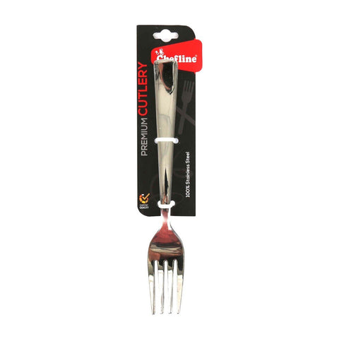 GETIT.QA- Qatar’s Best Online Shopping Website offers CHEFLINE STAINLESS STEEL DESSERT FORK-- SET OF 6 PCS at the lowest price in Qatar. Free Shipping & COD Available!