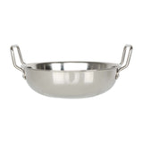 Chefline Stainless Steel Kadai 26cm INDRJPR - GETIT.QA