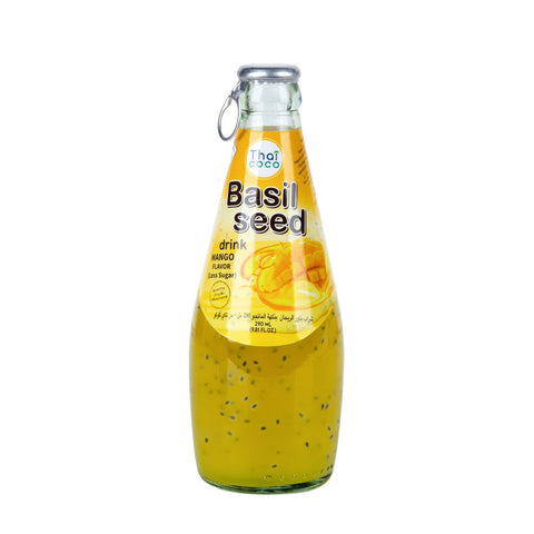 GETIT.QA- Qatar’s Best Online Shopping Website offers THAI COCO BASIL SEED MANGO FLAVOR DRINK 290 ML at the lowest price in Qatar. Free Shipping & COD Available!