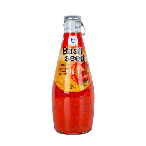 GETIT.QA- Qatar’s Best Online Shopping Website offers THAI COCO BASIL SEED STRAWBERRY FLAVOR DRINK 290 ML at the lowest price in Qatar. Free Shipping & COD Available!