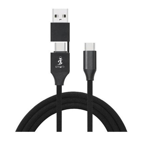 GETIT.QA- Qatar’s Best Online Shopping Website offers SMART TYPE C - TYPE C CABLE IG60C 60W at the lowest price in Qatar. Free Shipping & COD Available!