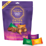 GETIT.QA- Qatar’s Best Online Shopping Website offers Mackintosh's Quality Street Dates Pouch 15 x 17 g at the lowest price in Qatar. Free Shipping & COD Available!
