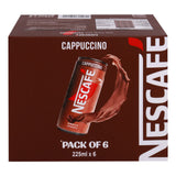 GETIT.QA- Qatar’s Best Online Shopping Website offers Nescafe On-The-Go Cappuccino Drink Value Pack 6 x 225 ml at the lowest price in Qatar. Free Shipping & COD Available!