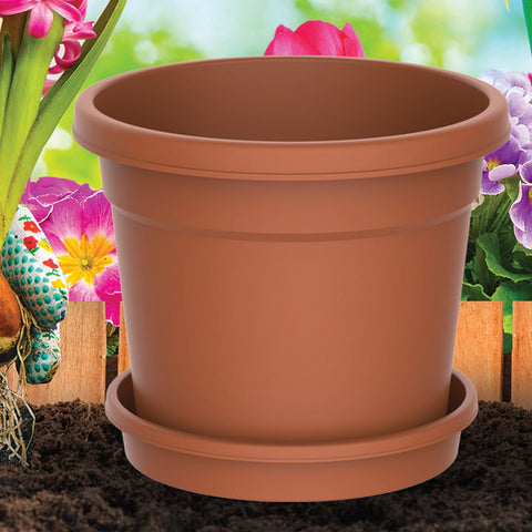 GETIT.QA- Qatar’s Best Online Shopping Website offers C/PLAST FLOWER POT T/C 10IN at the lowest price in Qatar. Free Shipping & COD Available!