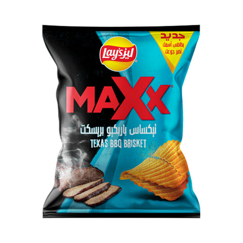 GETIT.QA- Qatar’s Best Online Shopping Website offers LAY'S MAXX TEXAS BBQ BRISKET 160 G at the lowest price in Qatar. Free Shipping & COD Available!