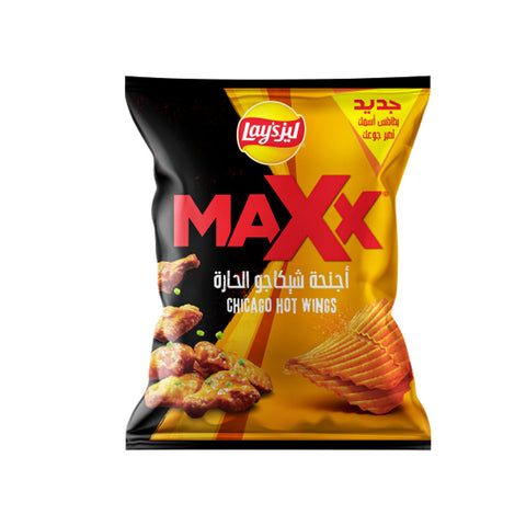 GETIT.QA- Qatar’s Best Online Shopping Website offers LAY'S MAXX CHICAGO HOT WINGS 160 G at the lowest price in Qatar. Free Shipping & COD Available!