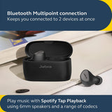 GETIT.QA- Qatar’s Best Online Shopping Website offers JABRA ELITE 5 TRUE WIRELESS EARBUDS WITH HYBRID ACTIVE NOISE CANCELLATION (ANC) AND 6-MIC CALL TECHNOLOGY, TITANIUM BLACK at the lowest price in Qatar. Free Shipping & COD Available!