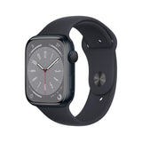 GETIT.QA- Qatar’s Best Online Shopping Website offers APPLE WATCH SERIES 8 GPS MIDNIGHT ALUMINIUM CASE WITH MIDNIGHT SPORT BAND, 41 MM, MNP53AE at the lowest price in Qatar. Free Shipping & COD Available!