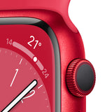 GETIT.QA- Qatar’s Best Online Shopping Website offers APPLE WATCH SERIES 8 GPS, ALUMINIUM CASE WITH (PRODUCT) RED SPORT BAND,41 MM,MNP73AE at the lowest price in Qatar. Free Shipping & COD Available!