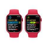 GETIT.QA- Qatar’s Best Online Shopping Website offers APPLE WATCH SERIES 8 GPS (PRODUCT)RED ALUMINIUM CASE WITH (PRODUCT) RED SPORT BAND-- 45 MM-- MNP43AE at the lowest price in Qatar. Free Shipping & COD Available!