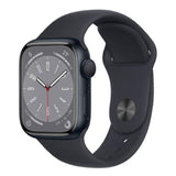 GETIT.QA- Qatar’s Best Online Shopping Website offers APPLE WATCH SERIES 8 GPS + CELLULAR MIDNIGHT ALUMINUM CASE WITH MIDNIGHT SPORT BAND, 41MM, MNHV3 at the lowest price in Qatar. Free Shipping & COD Available!