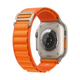 GETIT.QA- Qatar’s Best Online Shopping Website offers APPLE WATCH ULTRA GPS + CELLULAR TITANIUM CASE WITH ORANGE ALPINE LOOP, 49 MM, LARGE (BAND SIZE), MQFM3 at the lowest price in Qatar. Free Shipping & COD Available!