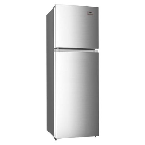 GETIT.QA- Qatar’s Best Online Shopping Website offers WHITE WESTINGHOUSE DOUBLE DOOR REFRIGERATOR WWDDR-300F 300L at the lowest price in Qatar. Free Shipping & COD Available!