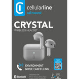 GETIT.QA- Qatar’s Best Online Shopping Website offers CELLULARLINE TRUE WIRELESS POD HEADSET BTCRYSTALTWS at the lowest price in Qatar. Free Shipping & COD Available!