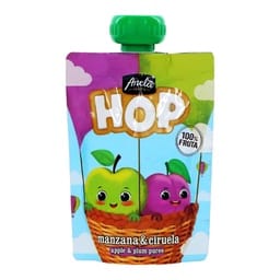 Anela Fruits Hop Apple & Plum Puree 100 g