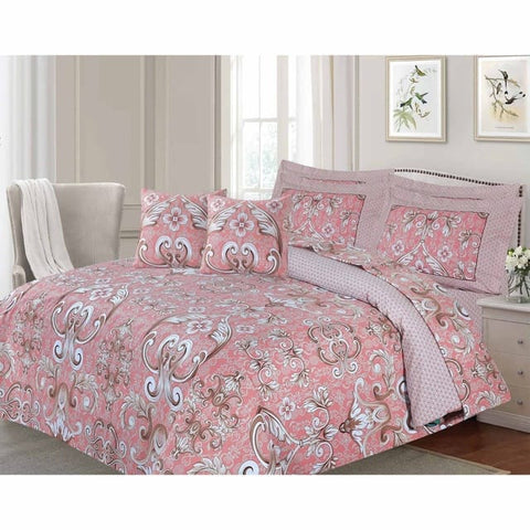 Barbarella Cotton Bedsheet (220x240cm) Double 3pcs Set 144TC Jogin