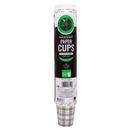 Ngreen Paper Cups Without Handle 7oz 50 pcs