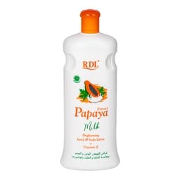 RDL Papaya Extract Milk Hand & Body Lotion 600 ml