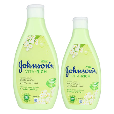 Johnson's Vita-Rich Revitalizing Body Wash Assorted 400 ml + 250 ml