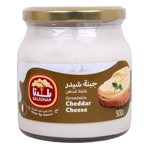 GETIT.QA- Qatar’s Best Online Shopping Website offers BALADNA SPREADABLE CHEDDAR CHEESE 500 G at the lowest price in Qatar. Free Shipping & COD Available!