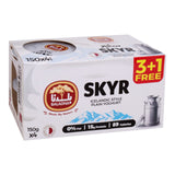 GETIT.QA- Qatar’s Best Online Shopping Website offers Baladna SKYR Icelandic Style Plain Yogurt 4 x 150 g at the lowest price in Qatar. Free Shipping & COD Available!