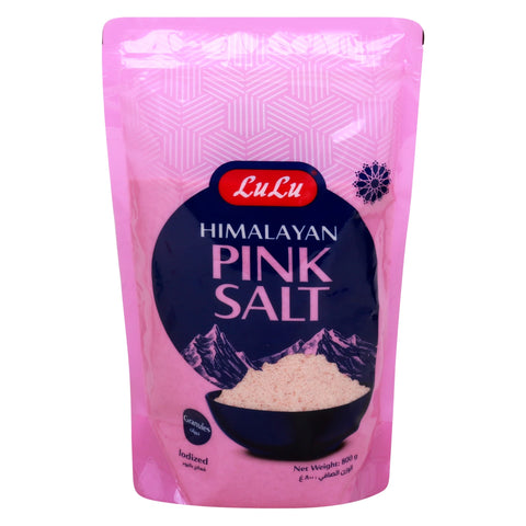 LuLu Himalayan Pink Salt Granules 800 g