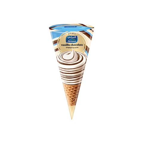 Almarai Vanilla Chocolate Ice Cream Cone 120 ml