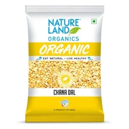 Natureland Organic Chana Dal 500 g